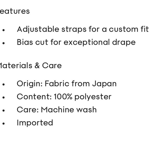 Like NEW condition- Aritzia, Wilfred slip stain midi dress - Picture 5 of 5